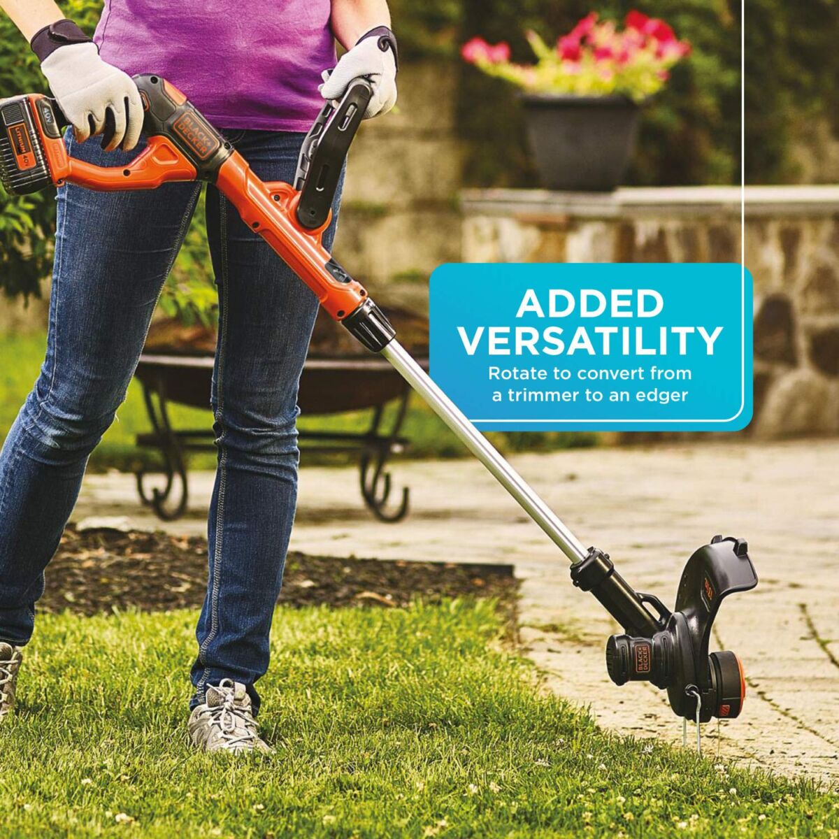 BLACK+DECKER 40V MAX* String Trimmer / Edger and Sweeper Combo (LCC140) | The Storepaperoomates Retail Market - Fast Affordable Shopping