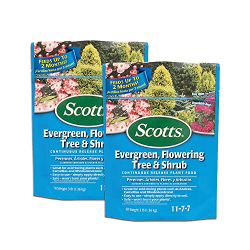 Scotts Evergreen, Flowering Tree & Shrub Continuous Release Plant Food 3 lb., 2-Pack | The Storepaperoomates Retail Market - Fast Affordable Shopping