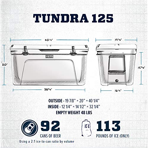 YETI Tundra 125 Cooler, White | The Storepaperoomates Retail Market - Fast Affordable Shopping