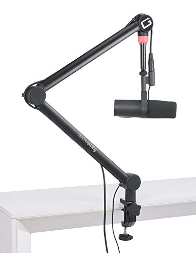 Gator Frameworks Professional Desktop Broadcast/Podcast Microphone Boom Stand with On-Air Indicator Light (GFWMICBCBM4000) | The Storepaperoomates Retail Market - Fast Affordable Shopping