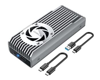 ineo M.2 NVMe (PCIe) SSD Enclosure Built-in Cooling Fan and Write Protection Switch [C2598-NVMe] | The Storepaperoomates Retail Market - Fast Affordable Shopping