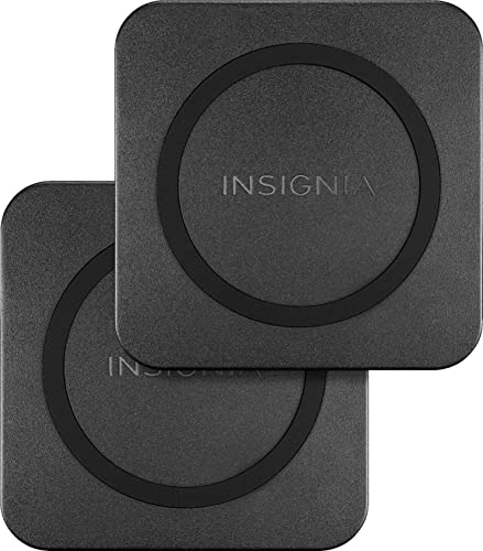 Insignia™ – 10 W Qi Certified Wireless Charging Pad for Android/iPhone (2 Pack) – Black | The Storepaperoomates Retail Market - Fast Affordable Shopping