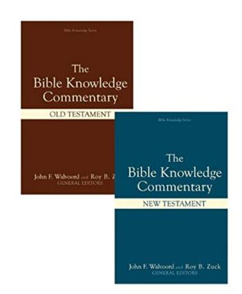 Bible Knowledge Commentary (2 Volume Set) (Bible Knowledge Series) | The Storepaperoomates Retail Market - Fast Affordable Shopping