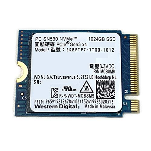 Western Digital 1TB SSD PC SN530 M.2 2230 PCIe Gen3 x4 NVMe 1024GB SDBPTPZ-1T00 | The Storepaperoomates Retail Market - Fast Affordable Shopping
