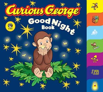 Curious George Good Night Book (CGTV Tabbed Board Book) | The Storepaperoomates Retail Market - Fast Affordable Shopping