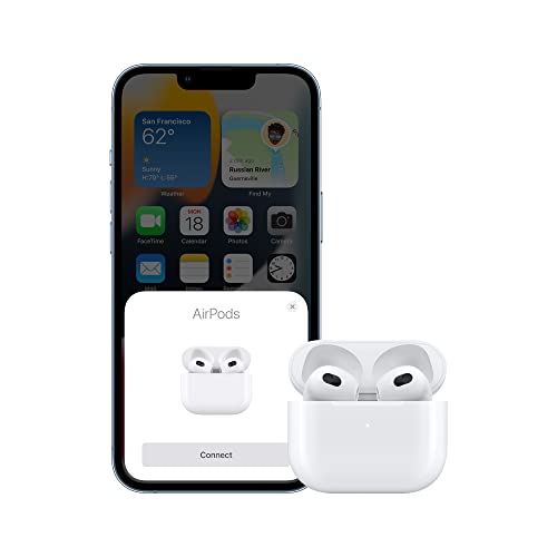 Apple AirPods (3rd Generation) Wireless Earbuds with Lightning Charging Case. Spatial Audio, Sweat and Water Resistant, Up to 30 Hours of Battery Life. Bluetooth Headphones for iPhone | The Storepaperoomates Retail Market - Fast Affordable Shopping