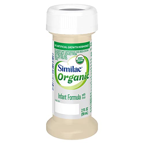 Similac Organic Infant Formula with Iron, Ready to Feed, 2 fl oz bottles (Pack of 48) | The Storepaperoomates Retail Market - Fast Affordable Shopping