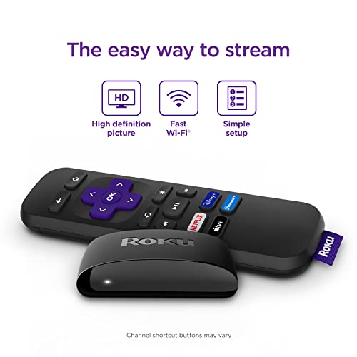 Roku Express (New, 2022) HD Streaming Device with High-Speed HDMI Cable and Simple Remote, Guided Setup, and Fast Wi-Fi | The Storepaperoomates Retail Market - Fast Affordable Shopping