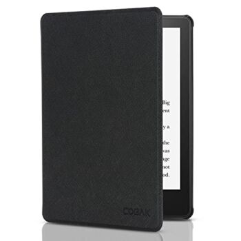 CoBak Case for Kindle Paperwhite – All New PU Leather Smart Cover with Auto Sleep Wake Feature for Kindle Paperwhite Signature Edition and Kindle Paperwhite 11th Generation 2021 Released, Black | The Storepaperoomates Retail Market - Fast Affordable Shopping