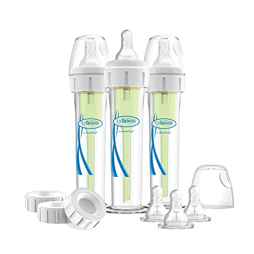 Dr. Brown’s Accufeed Anti-Colic Baby Bottle with Preemie Nipple – 60cc – 3pk | The Storepaperoomates Retail Market - Fast Affordable Shopping