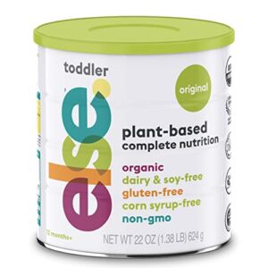 Else Plant-Based Complete Nutrition Drink for Toddlers, 22 Oz., Whole plants Ingredients, Vitamins and Minerals for 12 mo.+, Dairy-Free, Soy-Free, Corn-Syrup Free, Gluten-Free, Non-GMO, Vegan, Organic