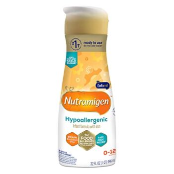 Enfamil Nutramigen Infant Formula, Hypoallergenic and Lactose Free Formula, Fast Relief from Severe Crying and Colic, DHA for Brain Support, Ready to Use Bottle, 32 Fl Oz | The Storepaperoomates Retail Market - Fast Affordable Shopping