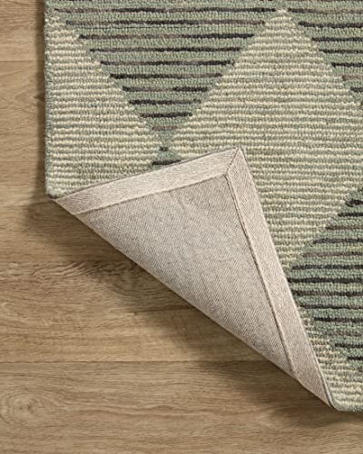 Chris Loves Julia x Loloi Francis Collection FRA-01 Spa / Granite, Contemporary 2′-0″ x 5′-0″ Accent Rug | The Storepaperoomates Retail Market - Fast Affordable Shopping
