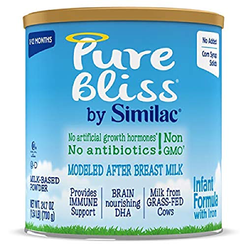 Similac Pure Bliss Infant Formula, Modeled After Breast Milk, Non-GMO, 24.7 Oz | The Storepaperoomates Retail Market - Fast Affordable Shopping