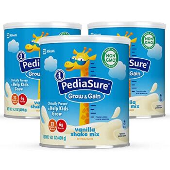 PediaSure Grow & Gain Shake Mix Powder, Vanilla, 14.1 Ounce (Pack of 3) | The Storepaperoomates Retail Market - Fast Affordable Shopping