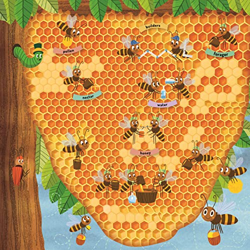 Discovering the Busy World of the Beehive (Happy Fox Books) Board Book Teaches Kids Ages 2-5 about Bees, Exploring a Hive with Each Page Turn, plus Educational Facts and Vocabulary Words (Peek Inside) | The Storepaperoomates Retail Market - Fast Affordable Shopping