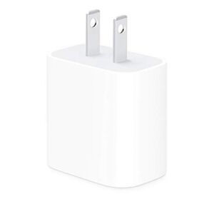 Apple 20W USB-C Power Adapter – iPhone Charger with Fast Charging Capability, Type C Wall Charger