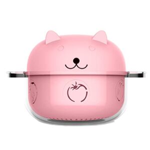 2000ML/68OZ Microwave Ramen Bowl, Noodle Bowl with Strainer and Handle , Multifunctional Bowl for Cooking, Rinse,Storage.(Pink)
