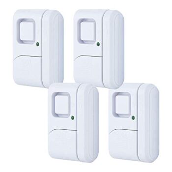 GE Personal Security Window and Door Alarm, 4 Pack, DIY Protection, Burglar Alert, Wireless, Chime/Alarm, Easy Installation, Ideal for Home, Garage, Apartment and More, 45174 | The Storepaperoomates Retail Market - Fast Affordable Shopping