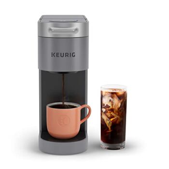 Keurig K-Slim + ICED Single Serve Coffee Maker, Brews 8 to 12oz. Cups, Gray | The Storepaperoomates Retail Market - Fast Affordable Shopping