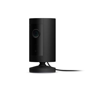 Ring Indoor Cam, Compact Plug-In HD security camera with two-way talk, Works with Alexa – Black