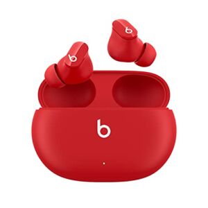 Beats Studio Buds – True Wireless Noise Cancelling Earbuds – Compatible with Apple & Android, Built-in Microphone, IPX4 Rating, Sweat Resistant Earphones, Class 1 Bluetooth Headphones – Red