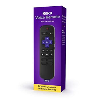 Roku Voice Remote (Official) for Roku Players, Roku TVs and Roku Audio | The Storepaperoomates Retail Market - Fast Affordable Shopping