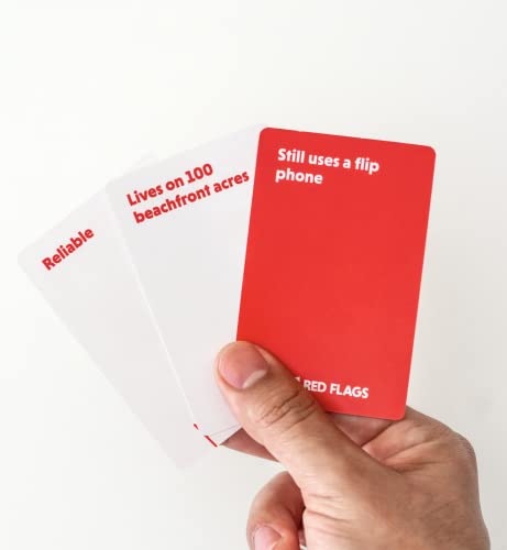 Red Flags: The Game of Terrible Dates | Funny Card Game / Party Game for Adults, 3-10 Players | by Jack Dire, Creator of Superfight | The Storepaperoomates Retail Market - Fast Affordable Shopping