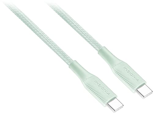 Insignia – 5′ USB-C to USB-C Charge-and-Sync Cable – Green | The Storepaperoomates Retail Market - Fast Affordable Shopping