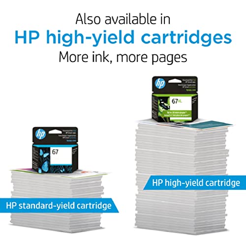 Original HP 67XL Tri-color High-yield Ink Cartridge | Works with HP DeskJet 1255, 2700, 4100 Series, HP ENVY 6000, 6400 Series | Eligible for Instant Ink | 3YM58AN | The Storepaperoomates Retail Market - Fast Affordable Shopping