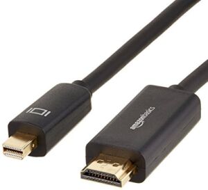 Amazon Basics Mini DisplayPort to HDMI Cable – 3 Feet