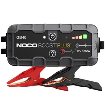 NOCO Boost Plus GB40 1000 Amp 12-Volt UltraSafe Lithium Jump Starter Box, Car Battery Booster Pack, Portable Power Bank Charger, and Jumper Cables for up to 6-Liter Gasoline and 3-Liter Diesel Engines | The Storepaperoomates Retail Market - Fast Affordable Shopping