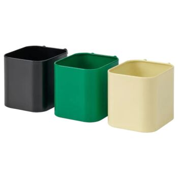 Skådis Container, Mixed Colors Pack of 3 705.187.06 | The Storepaperoomates Retail Market - Fast Affordable Shopping