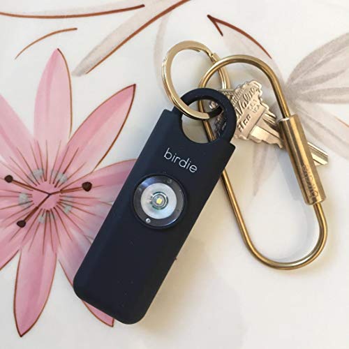 She’s Birdie–The Original Personal Safety Alarm for Women by Women–130dB Siren, Strobe Light and Key Chain in 5 Pop Colors (Charcoal) | The Storepaperoomates Retail Market - Fast Affordable Shopping
