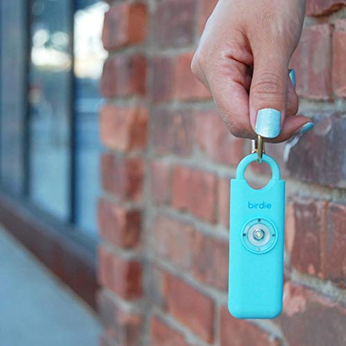 She’s Birdie–The Original Personal Safety Alarm for Women by Women–130dB Siren, Strobe Light and Key Chain in 5 Pop Colors (Aqua) | The Storepaperoomates Retail Market - Fast Affordable Shopping