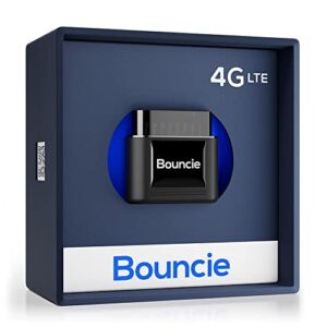 Bouncie – GPS Car Tracker [4G LTE], Vehicle Location, Accident Notification, Route History, Speed Monitoring, GeoFence, No Activation Fees, Cancel Anytime, Family or Fleets