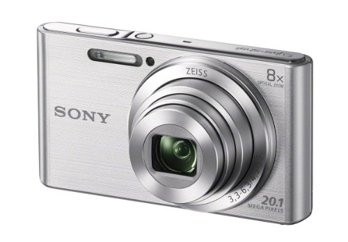 Sony DSCW830 20.1 MP Digital Camera with 2.7-Inch LCD (Silver) | The Storepaperoomates Retail Market - Fast Affordable Shopping