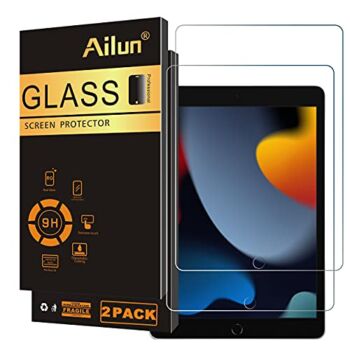 Ailun Screen Protector for iPad 9th 8th 7th Generation (10.2 Inch, iPad 9/8/7, 2021&2020&2019) Tempered Glass/Apple Pencil Compatible [2 Pack] | The Storepaperoomates Retail Market - Fast Affordable Shopping