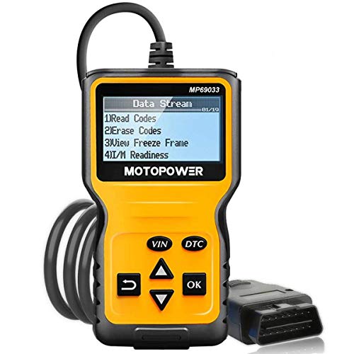 MOTOPOWER MP69033 Car OBD2 Scanner Code Reader Engine Fault Code Reader Scanner CAN Diagnostic Scan Tool for All OBD II Protocol Cars Since 1996, Yellow | The Storepaperoomates Retail Market - Fast Affordable Shopping
