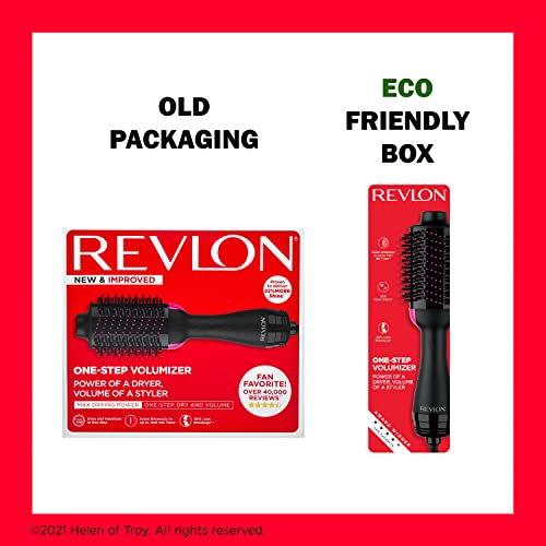REVLON One-Step Volumizer Enhanced 1.0 Hair Dryer and Hot Air Brush | Now with Improved Motor (Black) | The Storepaperoomates Retail Market - Fast Affordable Shopping
