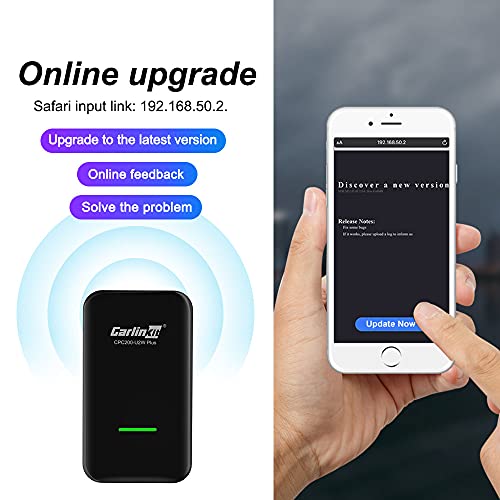 CarlinKit 3.0 Wireless CarPlay Adapter USB for Factory Wired CarPlay Cars (Model Year: 2015 to 2022), Wireless CarPlay Dongle Convert Wired to Wireless CarPlay… | The Storepaperoomates Retail Market - Fast Affordable Shopping