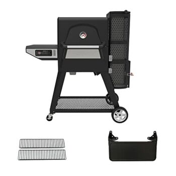 Masterbuilt Gravity Series 560 Digital Charcoal Grill and Smoker Combo + Folding Front Shelf + Warming Racks Bundle | The Storepaperoomates Retail Market - Fast Affordable Shopping