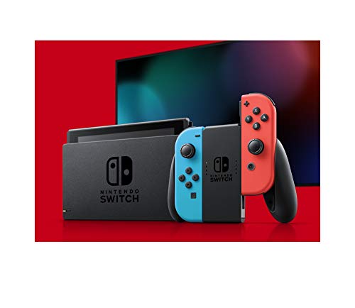 Nintendo Switch with Neon Blue and Neon Red Joy‑Con | The Storepaperoomates Retail Market - Fast Affordable Shopping