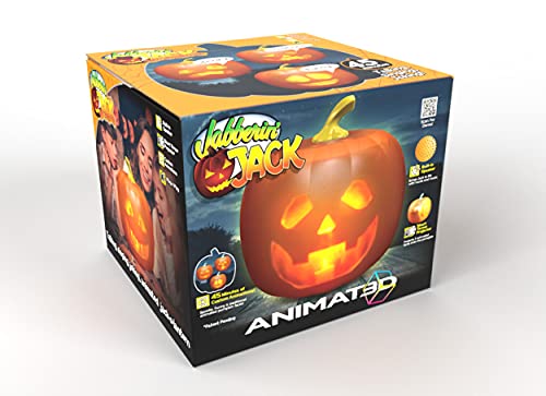 Mindscope Jabberin Jack Talking Animated Pumpkin with Built in Projector & Speaker Plug’n Play | The Storepaperoomates Retail Market - Fast Affordable Shopping