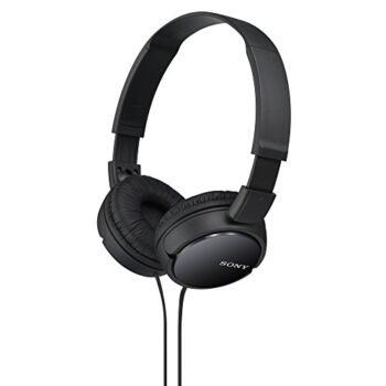 Sony ZX Series Wired On-Ear Headphones, Black MDR-ZX110 | The Storepaperoomates Retail Market - Fast Affordable Shopping
