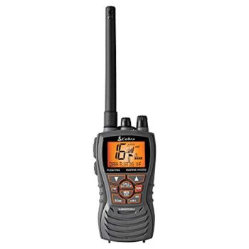 Cobra MR HH350 FLT Handheld Floating VHF Radio – 6 Watt, Submersible, Noise Cancelling Mic, Backlit LCD Display, NOAA Weather, Memory Scan, Grey | The Storepaperoomates Retail Market - Fast Affordable Shopping