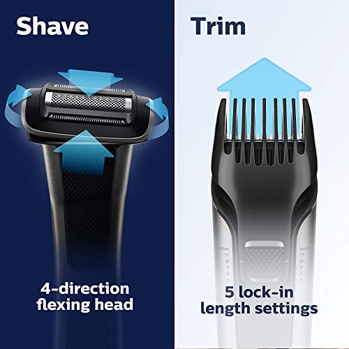 Philips Norelco Bodygroom Series 7000, BG7030/49 + Philips Norelco OneBlade, QP2520/90 | The Storepaperoomates Retail Market - Fast Affordable Shopping