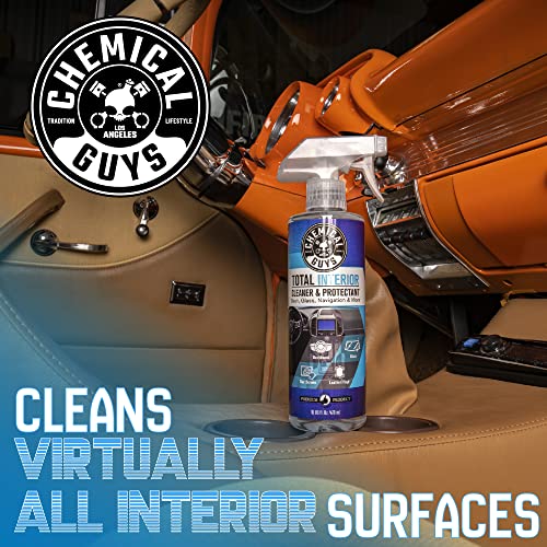 Chemical Guys SPI22016 Total Interior Cleaner and Protectant, Safe for Cars, Trucks, SUVs, Jeeps, Motorcycles, RVs & More, 16 fl oz | The Storepaperoomates Retail Market - Fast Affordable Shopping