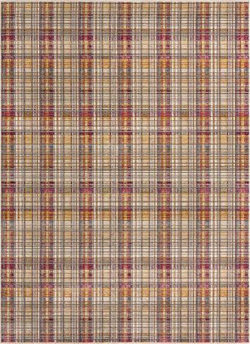 Unique Loom Deepa Collection Area Rug – Tartan (Rectangular 10′ 0″ x 13′ 8″, Multi/ Blue) | The Storepaperoomates Retail Market - Fast Affordable Shopping