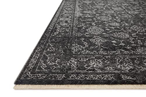 Loloi II Vance Collection VAN-09 Charcoal / Dove, Traditional 2′-7″ x 10′-0″ Runner Rug | The Storepaperoomates Retail Market - Fast Affordable Shopping